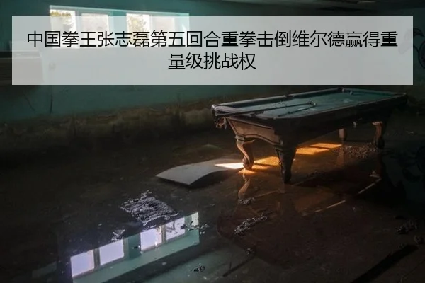 中国拳王张志磊第五回合重拳击倒维尔德赢得重量级挑战权